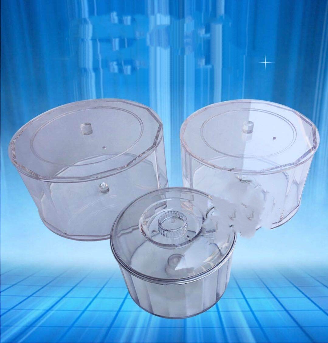 Magnetic Organic Glass Bucket Durable Plexiglass Storage Con – Ellis store